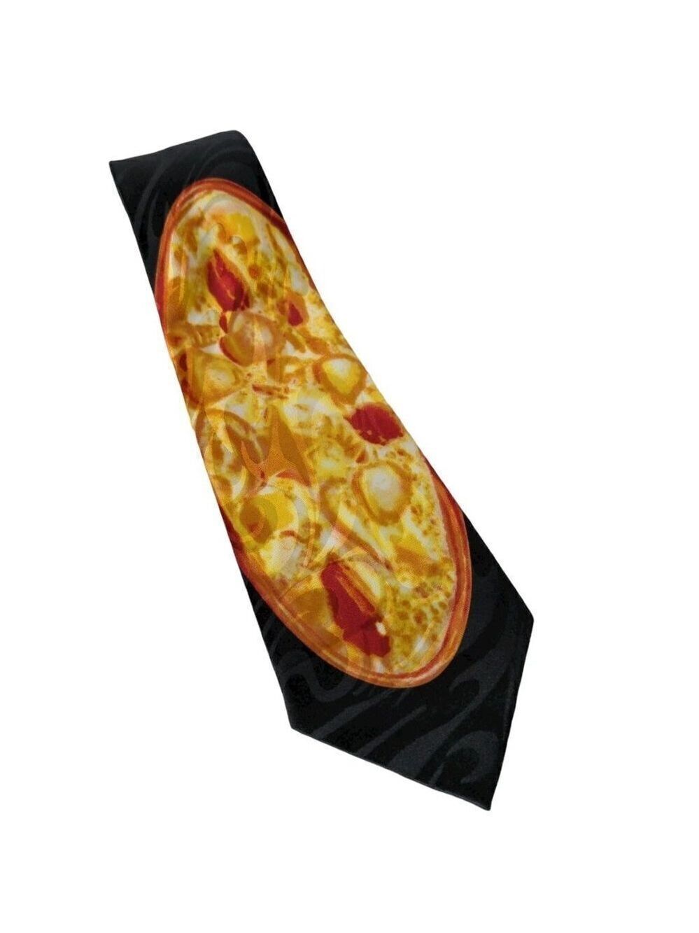 Fratello Pizza Pie Food Novelty Necktie
